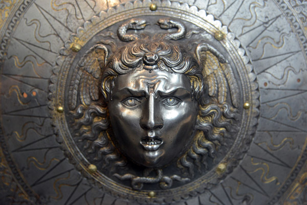 Parade Shield, ca 1570-1580, Milan