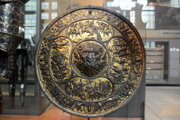 Parade Shield, ca 1570-1580, Milan