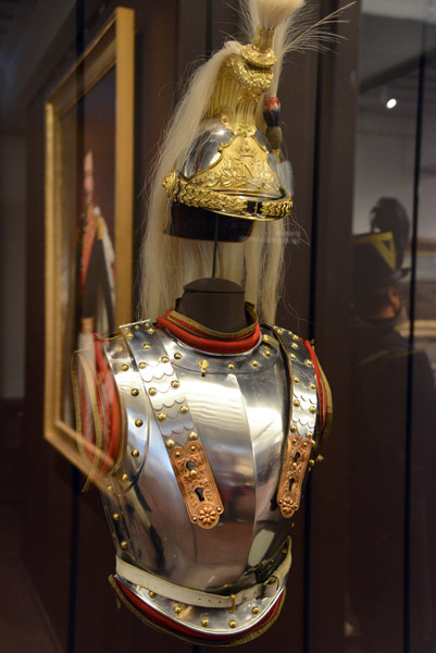Helmet and Breastplate of a Prussian Cuirassiers 1870