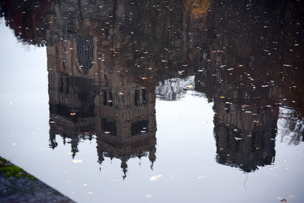 Reflection of Durham Cathedral in the River Wear