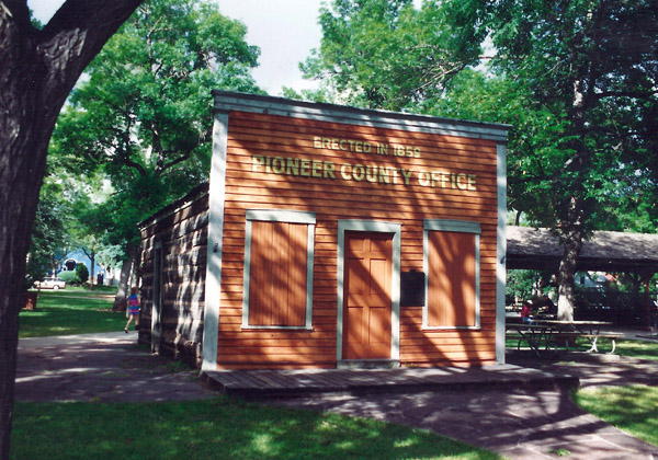 Pioneer County Office (1859), Old Colorado City, Colorado Springs