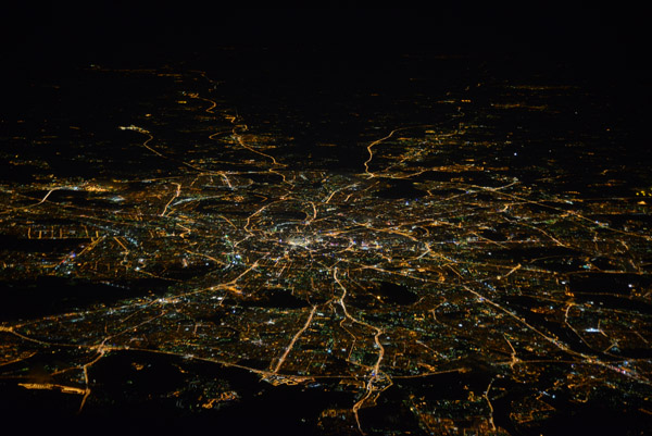 Moscow, Russia - at night