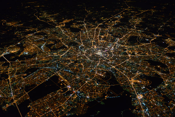 Moscow, Russia - at night