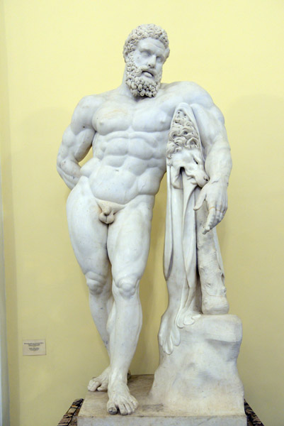 The Farnese Hercules, 18th C. copy of ancient original
