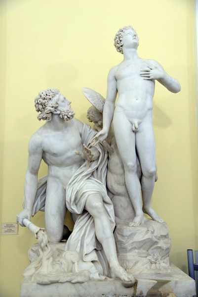Promethius and the First Man, Pietro Stagi, ca 1783-1793