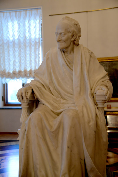 Voltaire by Jean-Antoine Houdon, 1781