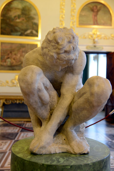 The Crouching Boy, Michelangelo, ca 1530-1534