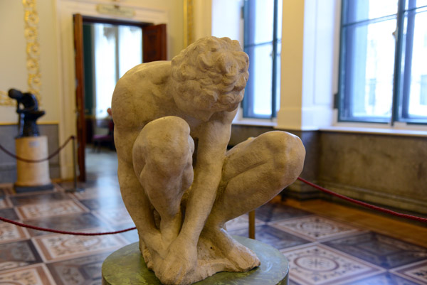 The Crouching Boy, Michelangelo (1475-1564)