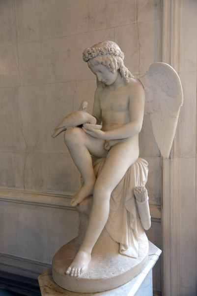 Cupid With Doves, Luigi Bienaimé (1795-1878)