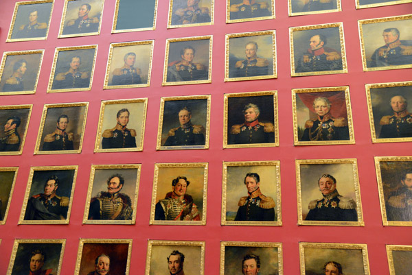 Portraits in the 1812 War Gallery, Room 197