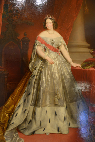 Grand Duchess Anna Pavlovna (1795-1865), Nicaise de Keyser, 1849