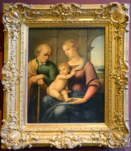 The Holy Family (Madonna with the Beardless Joseph), Rafael (1483-1520)