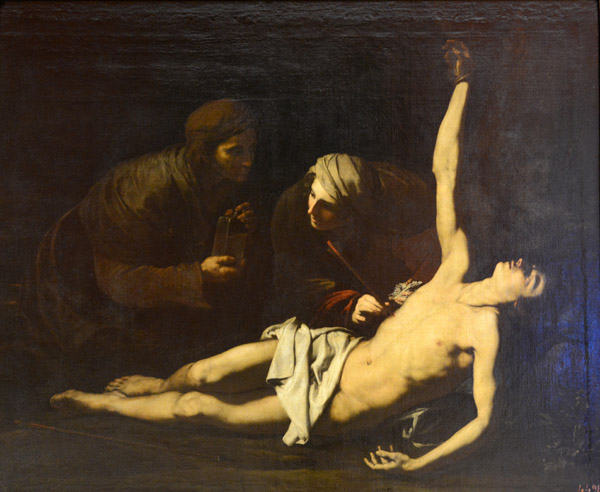 St. Sebastian cured by St. Irene, Jos de Ribera, 1626