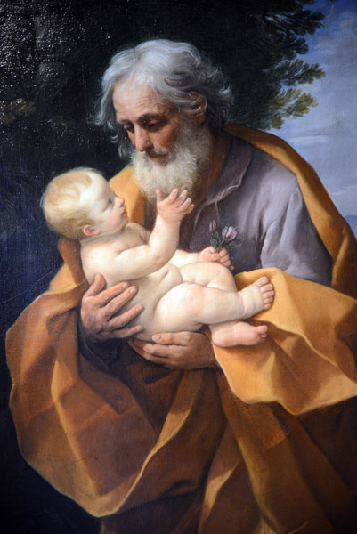 St. Joseph with the Infant Christ in his Arms, Guido Reni (1575-1642)