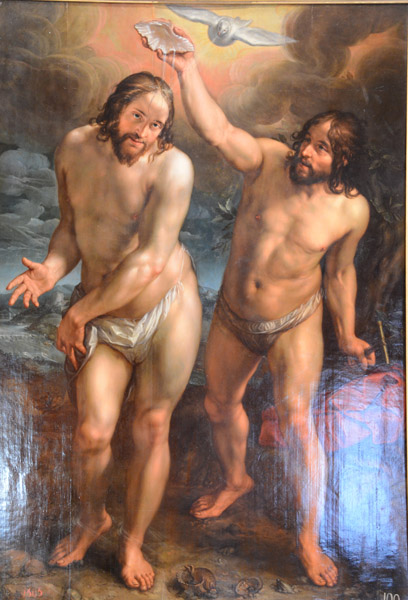 The Baptism of Christ, Hendrick Goltzius, 1608
