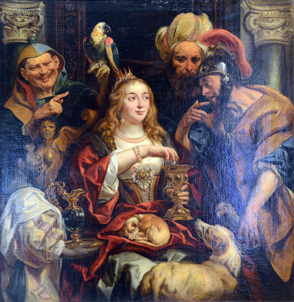 The Banquet of Cleopatra, Jacob Jordaens, 1653