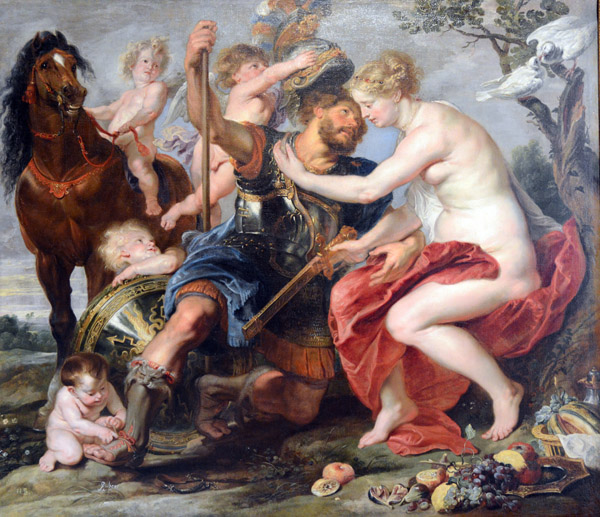 Mars and Venus, Peter Paul Rubens (1577-1640)