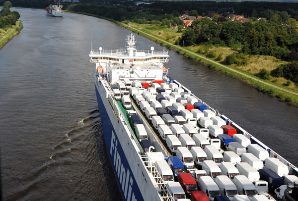 Finnpulp (Ro-Ro Cargo), Kiel Canal