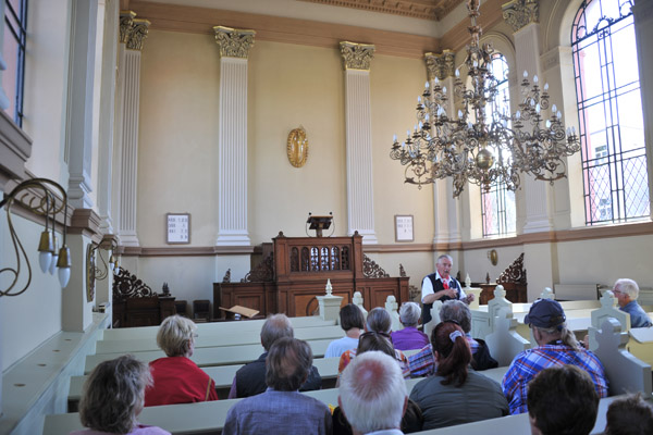 Friedrichstadt was founded by Dutch Mennonites and Remonstrants seeking religious freedom