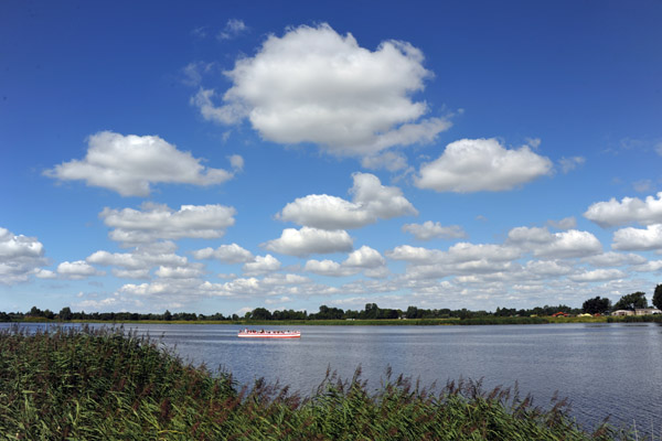 Friedrichstadt lies between the Treene and Eider River