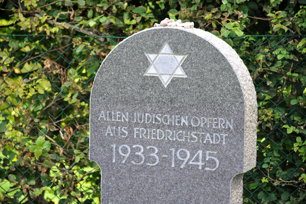 To All the Jewish Victims from Friedrichstadt 1933-1945