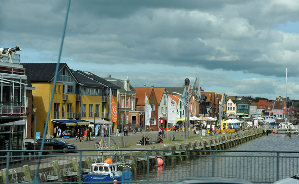Passing through Husum on the train from Hamburg to Sylt