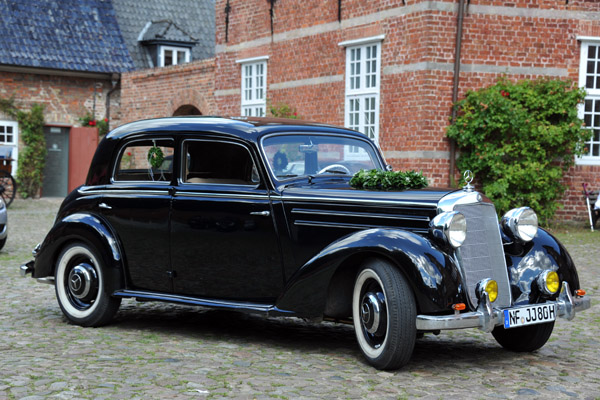 Classic late 1930s Mercedes-Benz, Husum