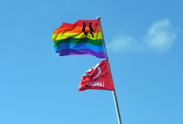 Pride Flag, Westerland (Sylt)