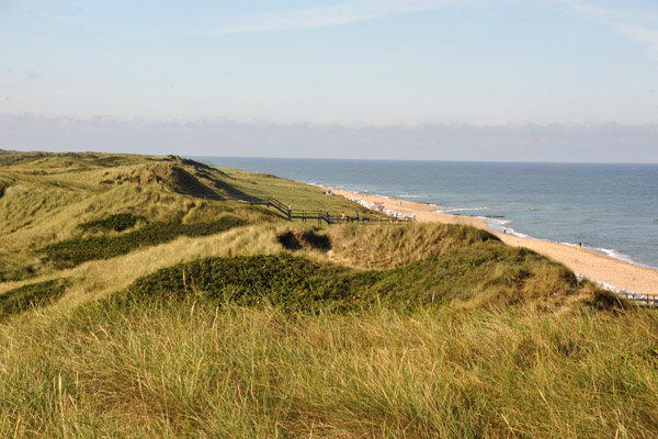 Dunes from the top of the Himmelsleiter, Westerland