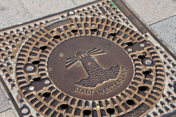 Manhole cover - Stadt Westerland