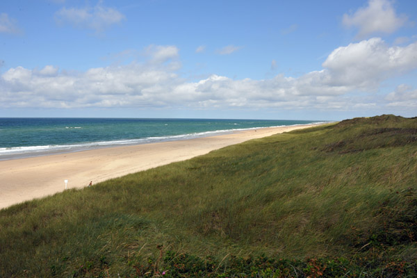 Beach from the dunes south of Rantum, Sylt