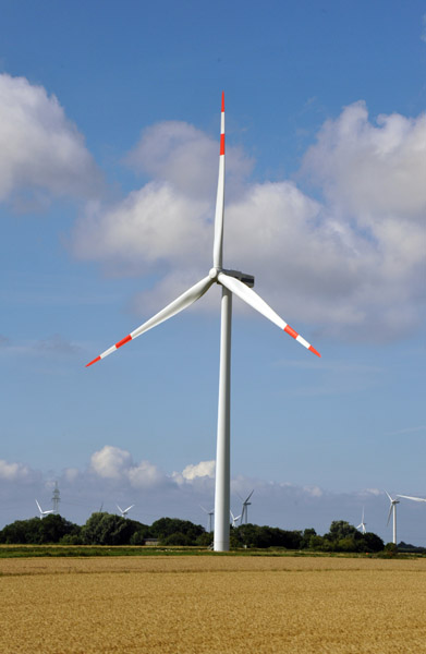 Wind Turbine, Nordfriesland