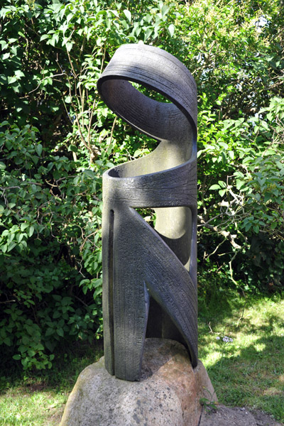 Modern sculpture, St. Severin, Keitum