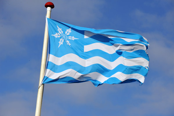 Flag of Kampen (Sylt)