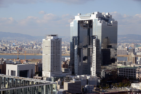 Umeda Sky Building from the Osaka Hilton