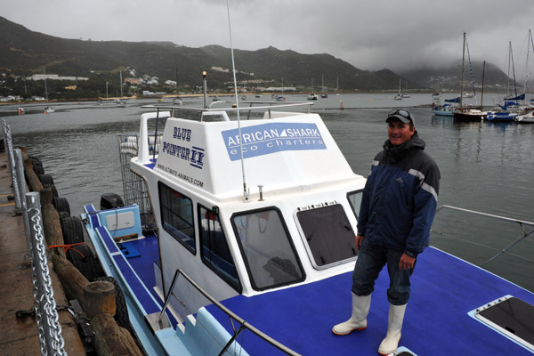 Blue Pointer II at Simonstown