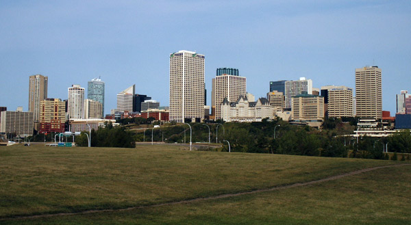 Edmonton skyline, Alberta