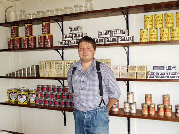 Inside Luzan Grocery