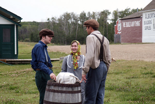 Period actors of the Ukrainian Cultural Heritage Village