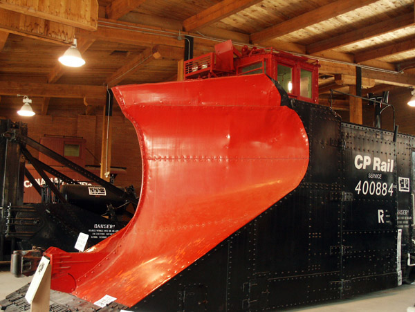 Canadian Pacific Railroad Snow Plow