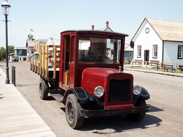Antique truck, Calgary Heritage Village