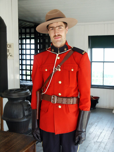 A symbol of Canada - the Mountie