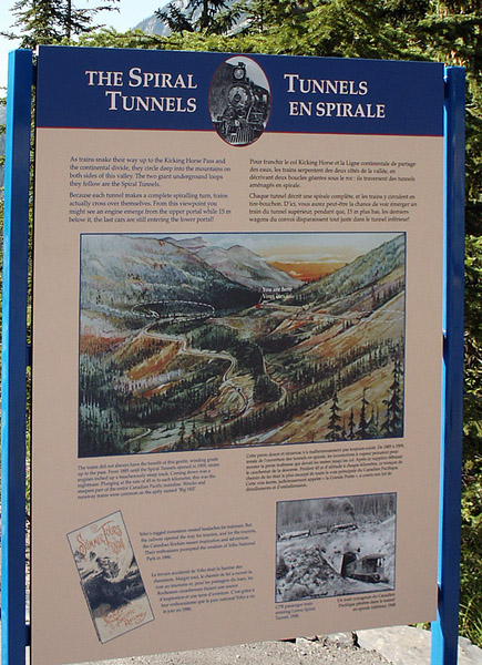 About the Spiral Tunnel, Yoho National Park