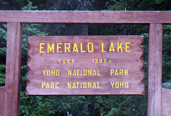 Emerald Lake, Yoho National Park