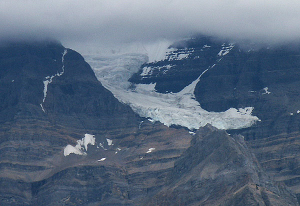 Glacier on Mount Robson