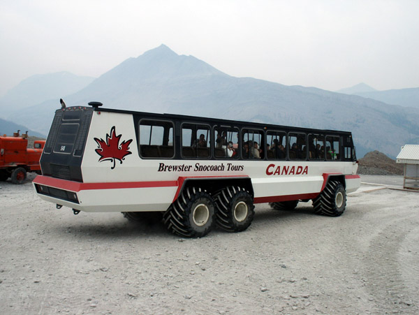 Fast forward to the new Brewster Snocoach Tour vehicle