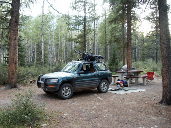 Campsite - Jasper National Park