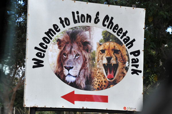 The Lion & Cheetah Park should be renamed to Lion Park as there are no longer cheetah