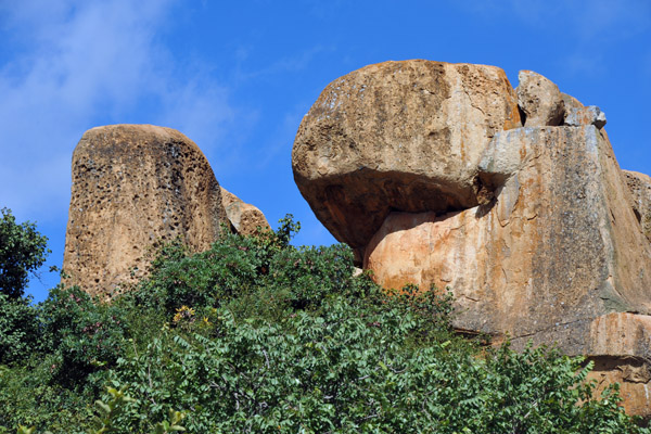 The Lion Park is in an area of beautiful stone formations
