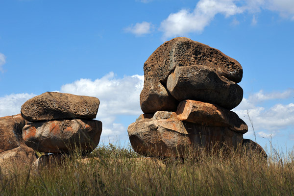 Geomorphic rock formations, Zimbabwe